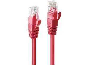 4002888480321 - ROT - lindy 48032 RJ45 Netzwerkkabel Patchkabel cat 6 u utp 100 m 1 St