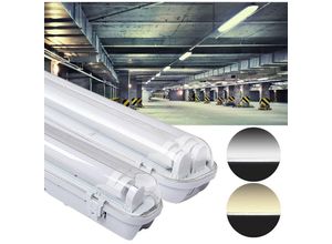 0726504529846 - Réglette lumineuse led 120cm 18W - Blanc Neutre 4000K-4500K - Tube unique - Swanew