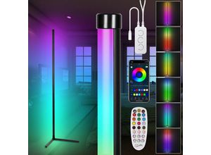 9496896004276 - Swanew - Lampadaire led 156CM rgb led Lampadaire Salon sur Pied dangle Moderne avec Télécommande et app Contrôle Eclairage led 9496896004276 - Swanew - Lampadaire led 156CM rgb led Lampadaire Salon sur Pied dangle Moderne avec Télécommande et app Contrôle Eclairage led