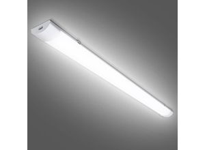 9475631549944 - Swanew - 18W Réglette led extra plate Line Luminaire led étanche tubes led interconnectable traversante Blanc Neutre IP65 Plafonnier led 60cm