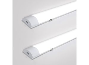 9441000417619 - Einfeben - swanew Réglette led étanche tubes led 150cm 48W interconnectable traversante IP65 Plafonnier led pour locaux pièces humides Blanc Neutre