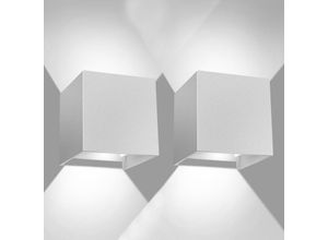 9469695529417 - Swanew - Applique murale interieur Applique murale led Lampe murale Moderne pour chambre 7W Blanc Froid 2X 9469695529417 - Swanew - Applique murale interieur Applique murale led Lampe murale Moderne pour chambre 7W Blanc Froid 2X