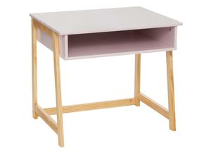 3560232749414 - Atmosphera Créateur Dintérieur - Kinder-Schreibtisch im skandinavischen Stil rosa 58 x 46 x 52 cm