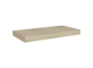 8720286075029 - Bonnevie - Schwebendes Wandregal Wandboard Eichefarben 50x23x38 cm mdf vidaXL