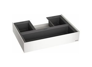 4020684738446 - BLANCO Mülltrennsystem Select II ORGA Mülleimer Gr B H T 40 cm x 11 cm x 55 cm schwarz Mülltrennsysteme