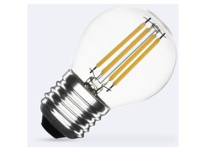 8445044145782 - Efectoled - LED-Glühbirne Filament E27 4W 470 lm G45 4000K Neutralweiß No Flicker