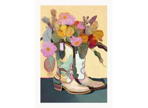 8714597639186 - Leinwandbild REINDERS Flower Boots Bilder Gr B H T 50 cm x 70 cm x 22 cm bunt Leinwandbilder 8714597639186 - Leinwandbild REINDERS Flower Boots Bilder Gr B H T 50 cm x 70 cm x 22 cm bunt Leinwandbilder