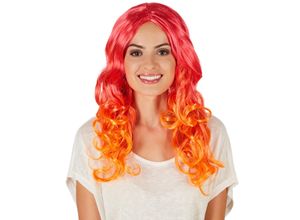 4260517466829 - tectake® Frauenperücke Locken Ombré