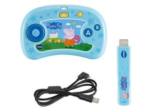 3417766088048 - vtech® Peppa Pig TV-Lernkonsole ABC Smile TV blau bunt 3417766088048 - vtech® Peppa Pig TV-Lernkonsole ABC Smile TV blau bunt