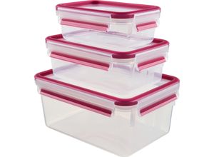 4009049403069 - Frischhaltedose Clip & Close Lebensmittelaufbewahrungsbehälter pink (transparent himbeere) Frischhaltedosen Lebensmittelaufbewahrungsbehälter 055122Lauslaufsicher hygienisch innovative Deckeltechnologie