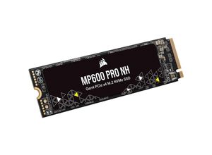 0840006697237 - CORSAIR MP600 PRO NH - SSD - verschlüsselt - 4 TB - intern - M2 2280