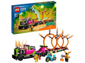 5702017416175 - 60357 City Stunttruck mit Feuerreifen-Challenge Konstruktionsspielzeug 5702017416175 - 60357 City Stunttruck mit Feuerreifen-Challenge Konstruktionsspielzeug