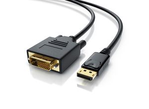 4251259149347 - CSL DisplayPort Video-Kabel 20 Pins DVI-D Monitorkabel HDCP und EDID Zertifiziert FHD Ausflösung - 3m 4251259149347 - CSL DisplayPort Video-Kabel 20 Pins DVI-D Monitorkabel HDCP und EDID Zertifiziert FHD Ausflösung - 3m