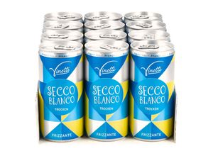 4316268654173 - Vinetti Secco Bianco Frizzante 100 % vol 200 ml 12er Pack