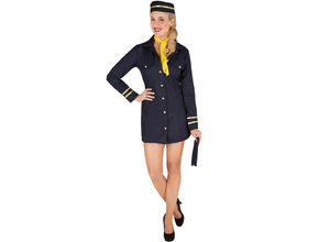 4260541029564 - tectake® Frauenkostüm Stewardess