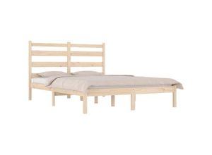 8720287024187 - Bonnevie - MassivholzbettSchlafzimmerbettDoppelbett Kiefer 200x200 cm vidaXL