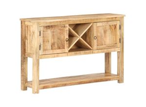 8720286069288 - Sideboard 120x30x76 cm Raues Mangoholz Vidaxl