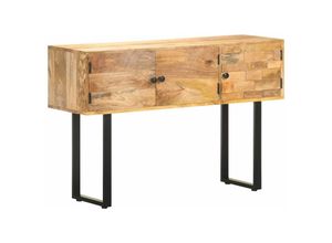 8720286070154 - Vidaxl - Sideboard 116x35x75 cm Massivholz Mango