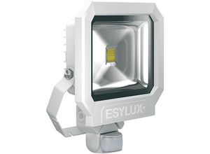 4015120810121 - LED-Strahler 30W ofl afl sun 3000K 1LED 2400lm IP65 ws mt Konv breitstrahlend AFLSUNLED30W3KWEIß - Esylux