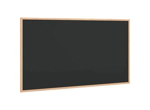 8721158392121 - Vidaxl - Kreidetafel mit massivem Kiefernholzrahmen Schwarz 100x55 cm