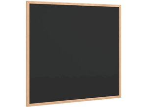 8721158392107 - Vidaxl - Kreidetafel mit massivem Kiefernholzrahmen Schwarz 60x55 cm