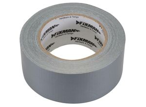 5024763112485 - Silverline - Extra starkes Gewebeklebeband 50 mm x 50 m silber