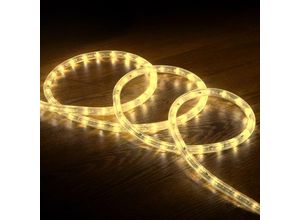 8445044069699 - LED-Schlauch Rund 220V ac 36 LEDs m Warmweiss IP65 nach Mass Schnitt alle 100 cm Warmweiß 2700K - 3200K 8445044069699 - LED-Schlauch Rund 220V ac 36 LEDs m Warmweiss IP65 nach Mass Schnitt alle 100 cm Warmweiß 2700K - 3200K