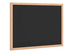 8721158392060 - Vidaxl - Kreidetafel mit massivem Kiefernholzrahmen Schwarz 40x30 cm