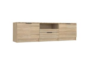 8720286965665 - vidaXL - TV - Möbel - 140x35x40 - cm - handgefertigt - Holz - Sonoma - eichenfarbig