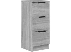 8720287084099 - Sideboard，Kommode Grau Sonoma 30x30x70 cm Holzwerkstoff vidaXL