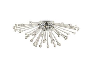 8021696111117 - Pauline - 5 Light Indoor Medium Wand   Decke Hellgrau G9 - Ideal Lux