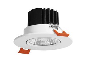 8435575322707 - Forlight Lighting - Forlight Base 95mm - led Einbau Downlight Weiß IP23 61W 3000K 518lm