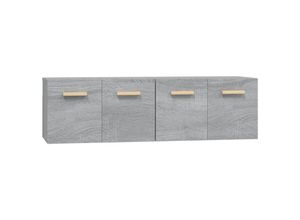 8720287120940 - Bonnevie - Wandschränke 2 Stk Wandhängeschrank Grau Sonoma 60x365x35 cm Holzwerkstoff vidaXL