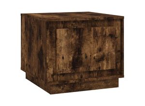 8720845794552 - Bonnevie - Couchtische Kaffeetisch Räuchereiche 51x50x44 cm Holzwerkstoff vidaXL