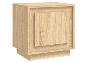 8720845794248 - Bonnevie - NachttischBeistelltisch Sonoma-Eiche 44x35x45 cm Holzwerkstoff vidaXL