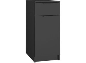 8720287079835 - Vidaxl - Büroschrank Schwarz 335x50x75 cm Holzwerkstoff Schwarz