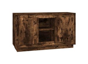 8720845794798 - Bonnevie - SideboardKommode Räuchereiche 102x35x60 cm Holzwerkstoff vidaXL