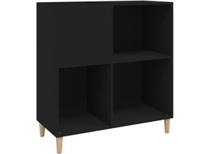 8720845878962 - Kommode，Plattenschrank Schwarz 845x38x89 cm Holzwerkstoff vidaXL