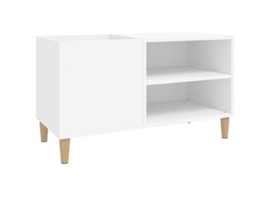 8720845878474 - Bonnevie - KommodePlattenschrank Weiß 845x38x48 cm Holzwerkstoff vidaXL