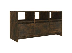 8720286837078 - Bonnevie - TV-SchrankTV-Möbel Räuchereiche 102x375x525 cm Holzwerkstoff vidaXL