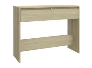 8720286835715 - Bonnevie - KonsolentischFlurtisch Sonoma-Eiche 100x35x765 cm Holzwerkstoff vidaXL