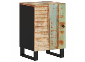 8720845724993 - Bonnevie - BadschrankBadezimmerschrank 38x33x58 cm Altholz Massiv vidaXL