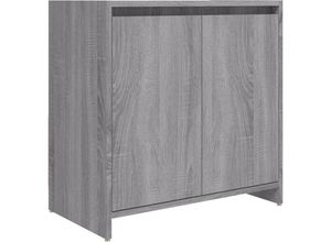 8720845693893 - Vidaxl - Badschrank Grau Sonoma 60x33x61 cm Holzwerkstoff Grau