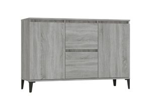 8720286932285 - Sideboard Grau Sonoma 104x35x70 cm Holzwerkstoff vidaXL777831