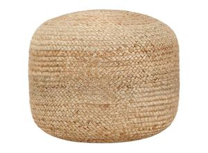 8718475735151 - Bonnevie - Handgefertigter Sitzpuff 45 x 30 cm Jute vidaXL186360