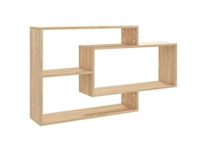 8719883674889 - Bonnevie - Wandregale Sonoma-Eiche 104x20x585 cm Holzwerkstoff vidaXL