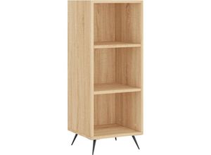 8720845868741 - Bonnevie - Regalschrank Sonoma-Eiche 345x325x90 cm Holzwerkstoff vidaXL979417