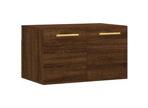 8720845948528 - Bonnevie - Wandschrank Badschrank Braun Eichen-Optik 60x365x35cm Holzwerkstoff vidaXL