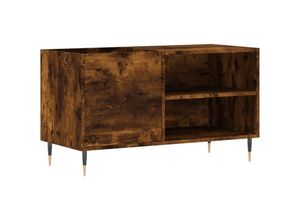 8720845877088 - Bonnevie - KommodePlattenschrank Räuchereiche 85x38x48 cm Holzwerkstoff vidaXL