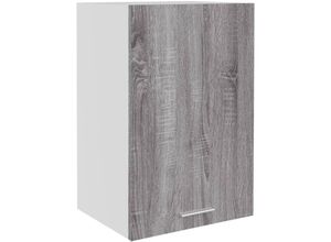 8720845693800 - Bonnevie - Hängeschrank Grau Sonoma 395x31x60 cm Holzwerkstoff vidaXL473621